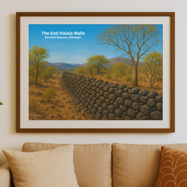 The Kati Halala Walls – Ancient Dawuro Heritage Wall Art