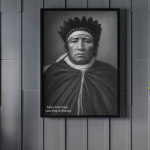 Kawo Tona Gaga of Wolaita – Historic Ethiopian Royal Portrait Wall Art