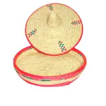 Kibeb መሶብ Ethiopia Mesob Basket -Injera & Bread Serving Basket (15″-17″) | Ethiopian/Eritrean Basket for Serving & Decor.