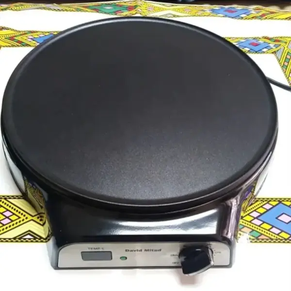 Kibeb Mitad -ክበብ የእንጀራ ምጣድ፡ 40cm Electric Injera Maker | Injera Stove & Pan