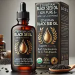 Tikur Azmud ጥቁር አዝሙድ) Ethiopian Black Seed Oil – 100% Pure & Cold-Pressed