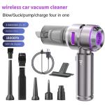 HL-121 3-in-1 Portable Handheld Vacuum Cleaner – Cordless High-Suction Power, Electric Air Duster & Pump